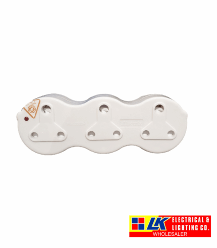 Adaptor 3X16A + Surge White