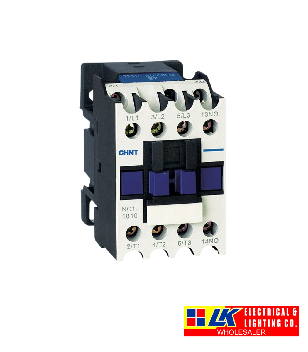 LK Electrical & Lighting - Contactor CE 18A 7.5KW 230V NC